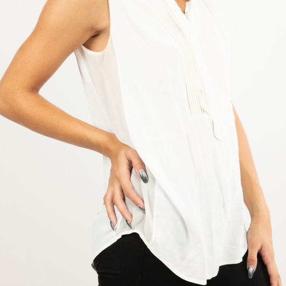 Vince Silk Sleevless Top Size XS - Picture 4 of 8